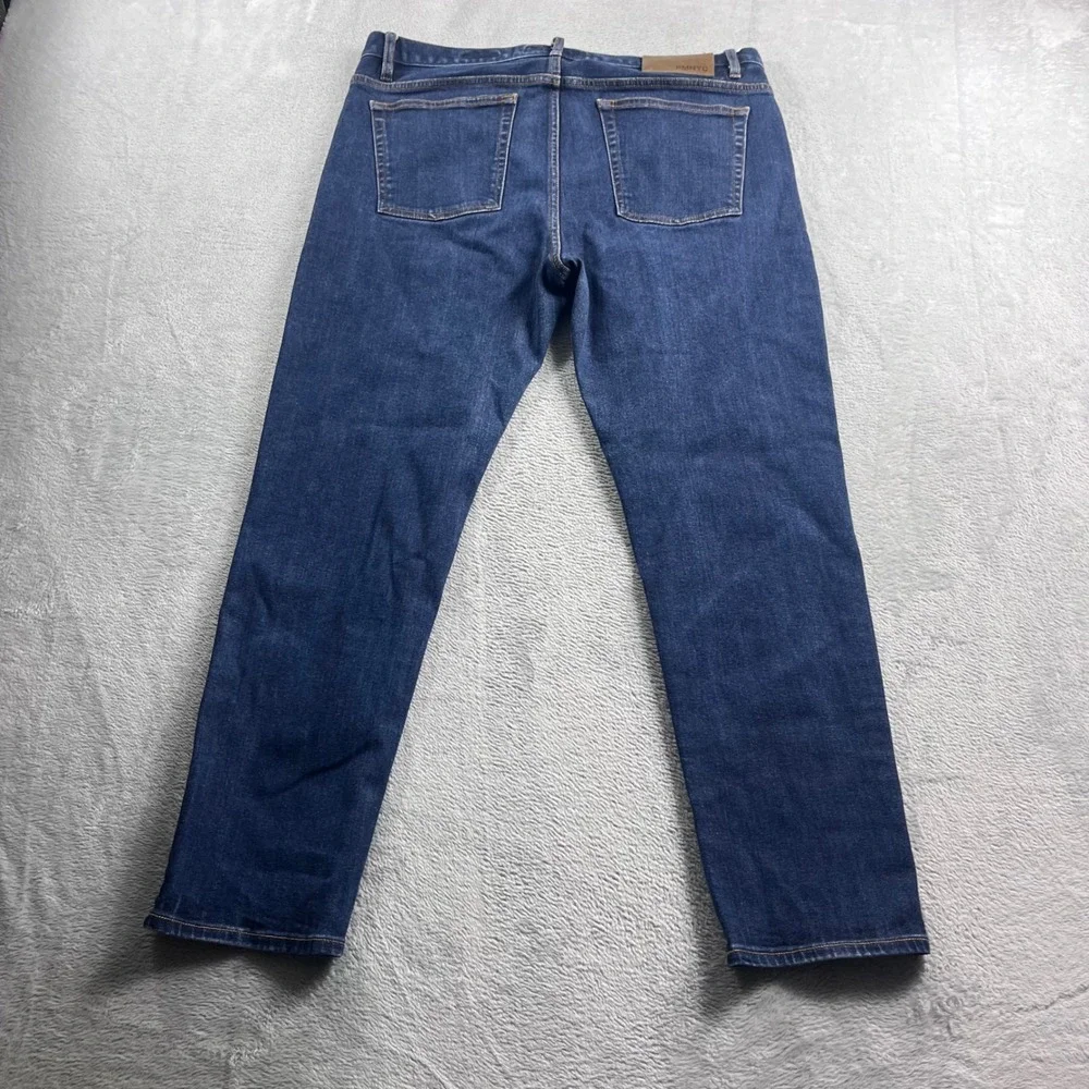 Peter Manning Five Eight New York Slim Fit Jeans Mens‎ 34W 28L Dark Wash Blue